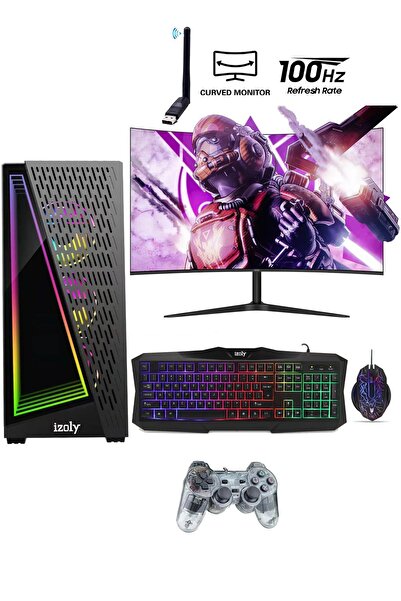 IZOLY Jet X Tm I5-4570 16gb 256gb Ssd Gtx 1660s 6gb 24'' Oyuncu Masaüstü Bilg...