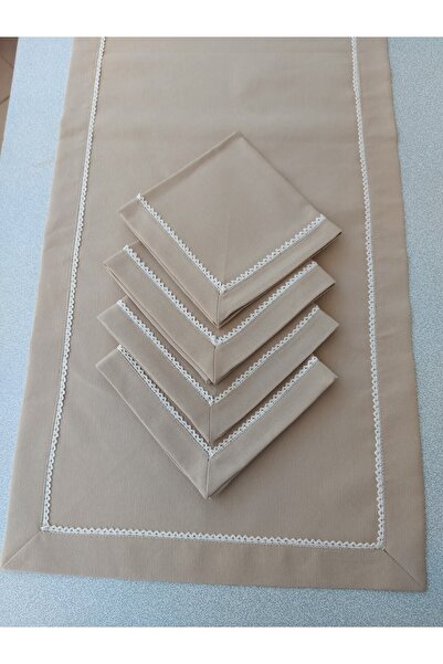 hydesing Dantelli Runner 4 Adet Pecete