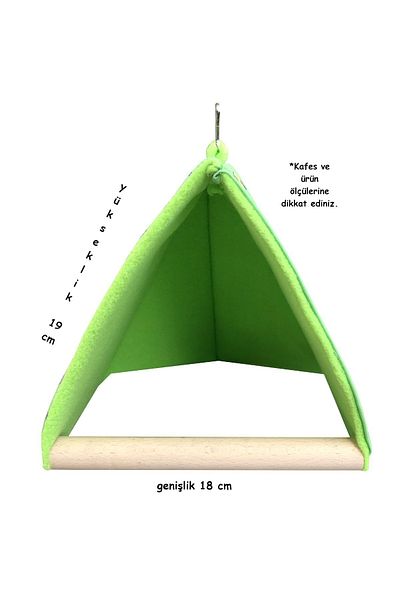 Kuşarkadaşım أرجوحة النوم لخيمة مقاومة الرياح من Kor & Kayak Parrot باللون الأخضر