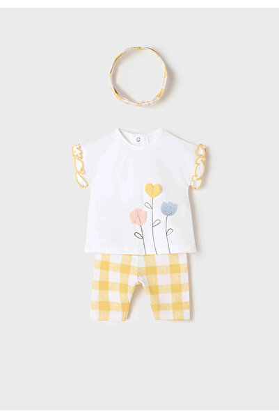 MAYORAL Yellow Girl's Triple Suit Set