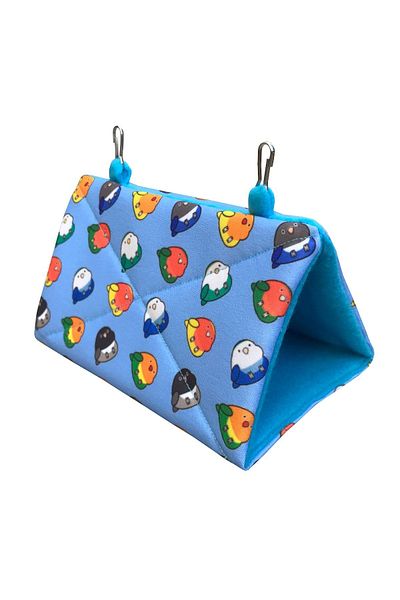 Kuşarkadaşım Love/paradise Parrot Sleeping Hammock Tent Blue Cnnthmk03