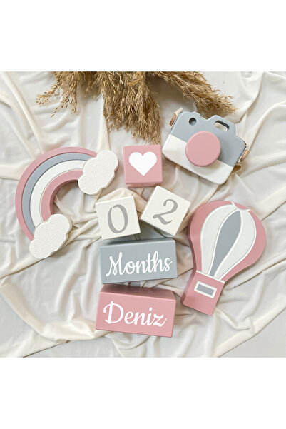 BİANNE ATÖLYESİ İsimli Ahşap Anı Küpü ve Bebek Odası Dekorasyon Ürünler Bebek...