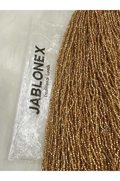 Caglar Accessories 0.11 Нанизи (прозрачно злато) пясъчни мъниста 500 грама