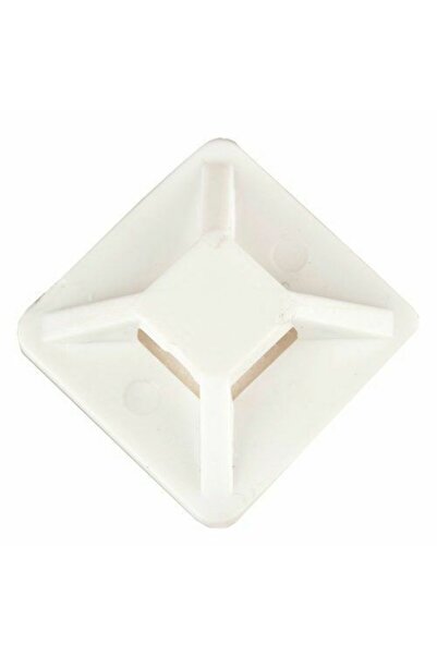 Maviaybilisim Yapışkanlı Kroşe 20x20 mm 20 Adet Kablo Bağı 3x100mm cırt