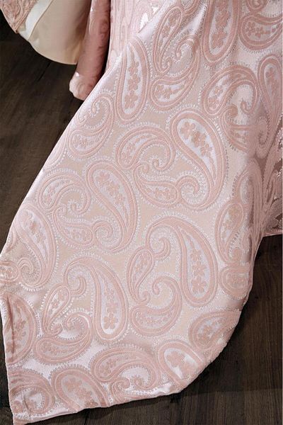 Çeyiz Diyarı Powder Colored Shawl - 10 Piece Dowry Set with Blanket