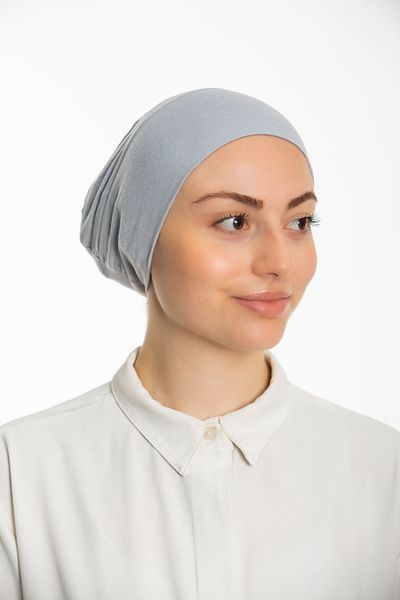 Modamelita Hijab Elastic Non-Slip Seamless Snap-On Practical Bonnet