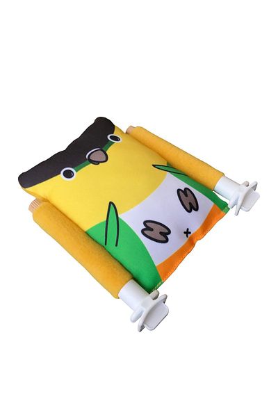 Kuşarkadaşım Bird Bed Soft Resting Pillow Double Sided Sleeping Perch Black Kayak&caique Parrot Bed Perch