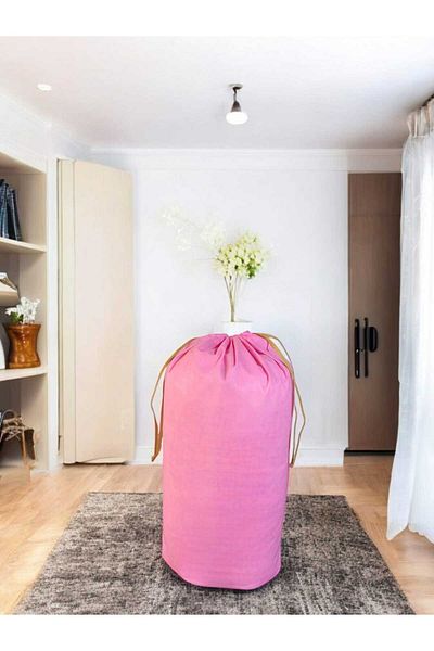Balkan Room XLarge 86x62 cm Ροζ κορδόνι περίσφιξης - Τσάντα μεταφοράς και τσάντα αποθήκευσης μαξιλαριού