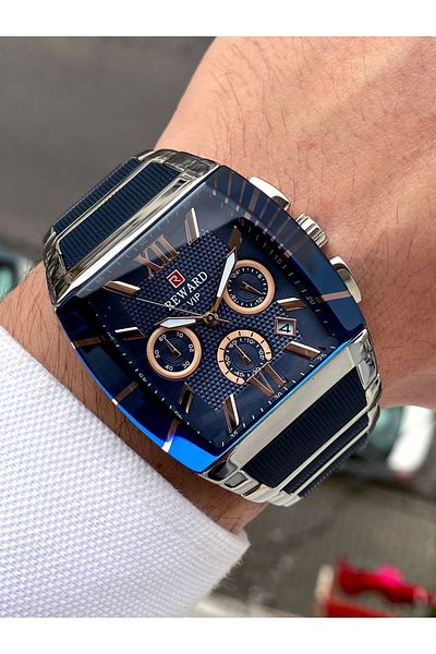 Reward Steel Men's Watch + Bracelet
