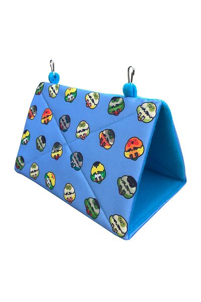 Kuşarkadaşım Coon & Boat Parrot Nest Sleeping Hammock Tent Blue Knrhmk04