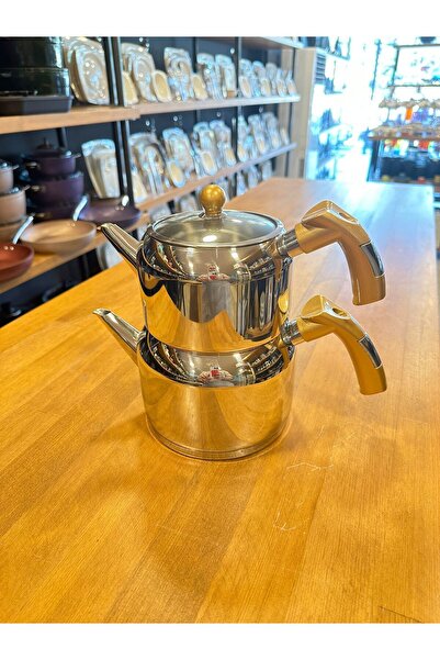 Kütahya Porselen ÇELİK Çaydanlık Takımı