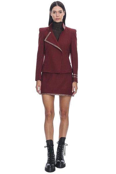 PleasureOfSilk Wool Sense Wool Suit