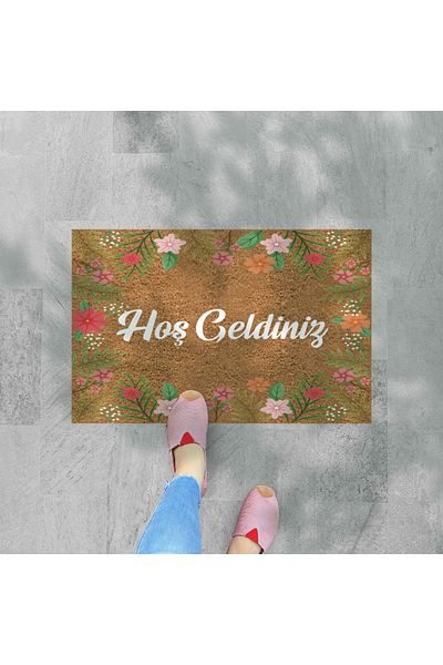 M&H Quality Modern Digital Door Mat - Welcome Welcome - Door Front Decorative Door Mat