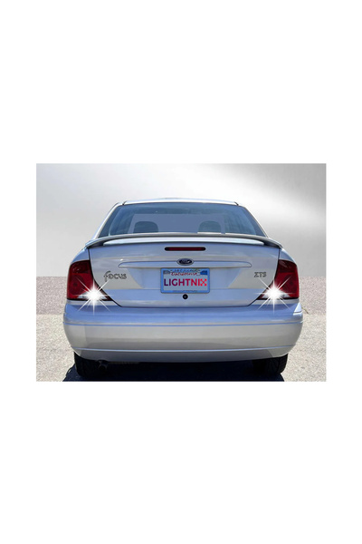 LIGHTNIX Ford Focus 1 İçin Premium Geri Vites LED Ampul P21W -Yüksek Parlaklı...