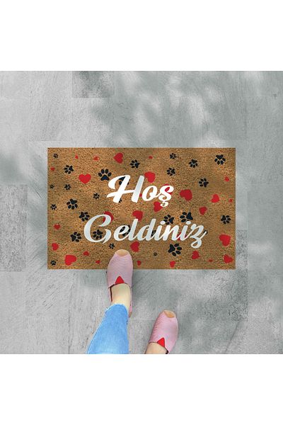 M&H Quality Modern Digital Door Mat - Welcome Welcome - Door Front Decorative Door Mat