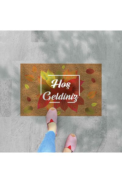 M&H Quality Modern Digital Door Mat - Welcome Welcome - Door Front Decorative Door Mat