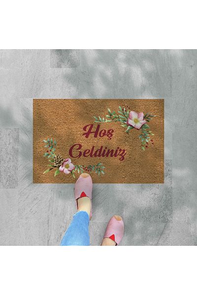 M&H Quality Modern Digital Door Mat - Welcome Welcome - Door Front Decorative Door Mat