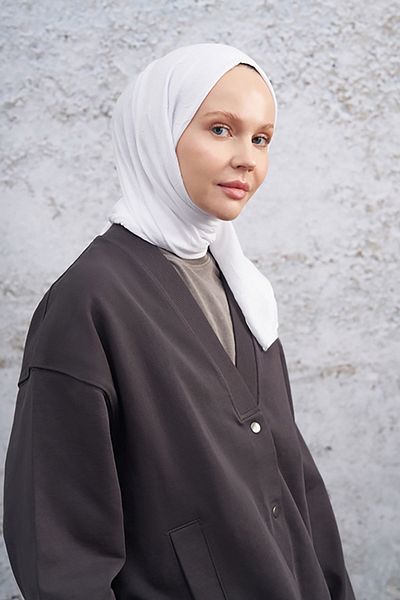 ARMANDA Σάλι με μοτίβο Bamboo Cashew - Off White