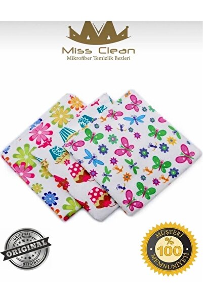 Single ( 3 Adet ) Sihirli Mutfak Bezi 30*30 Cm Koku Yapmaz Leke Tutmaz