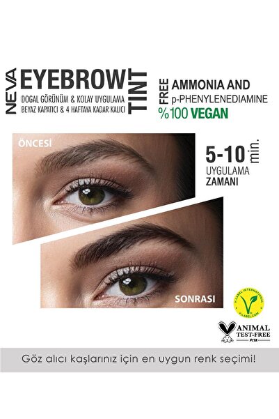 Neva Kaş Boyası Seti (vegan) 1 SAF SİYAH - Pure Black