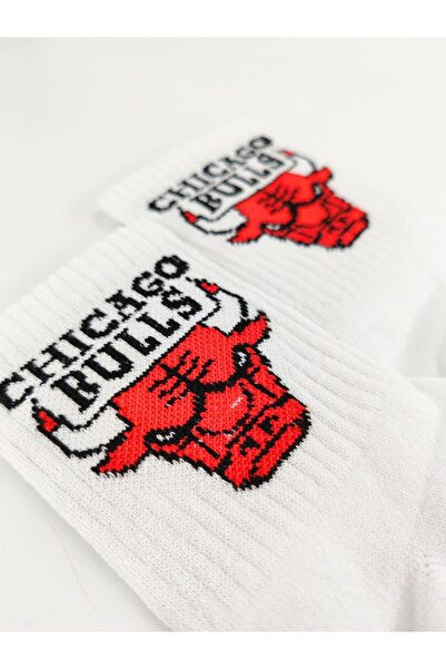 Shuttle Park Унисекс бели класически спортни чорапи за колеж