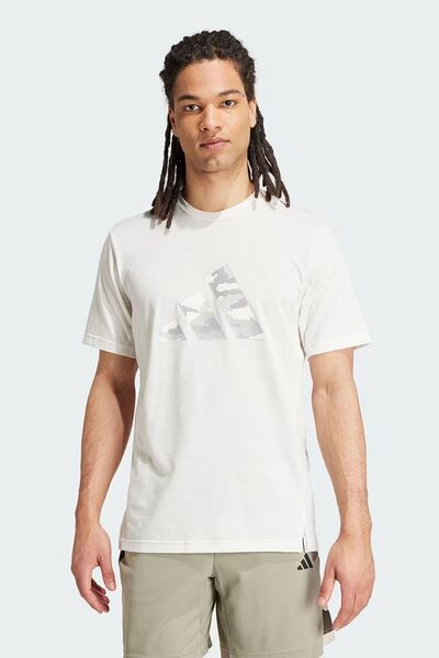 adidas Ανδρικό μπλουζάκι casual CAMO BIG LOGO - T IW8489