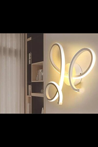 ABAJUR EVİM Sidereal Modern Ledli Gri Aplik