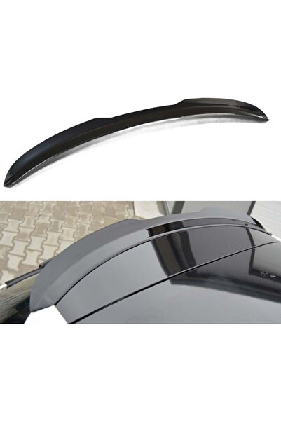 HasAkman Seat Leon Mk3 Max Yarasa Desing Spoiler Piona Black 2012 - 2020 Spoy...