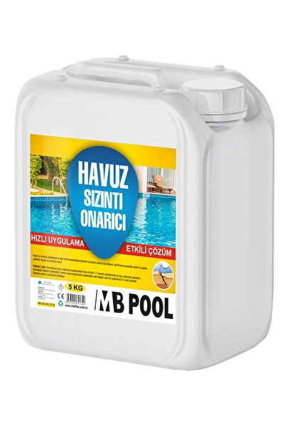 MB Pool Havuz Çatlak Sızıntı Onarıcı 5 KG | Havuz Kaçak Tamir ve Su Sızıntı Önleyici Profesyonel İzolasyon Ürünü
