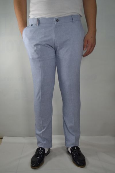 Bomonti Pantaloni slim din bumbac pentru bărbați