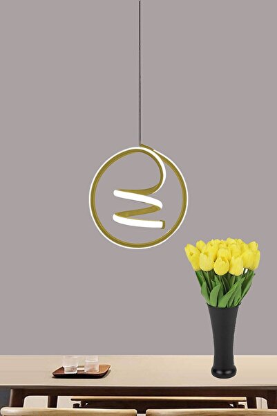 ABAJUR EVİM Dart Eskitme Kasa Ledli Sarkıt Avize