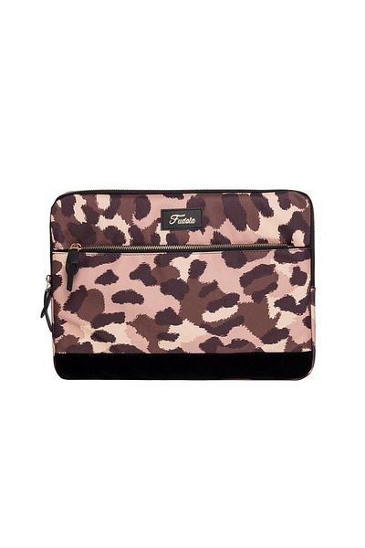Fudela 13-14 Inch Brown Dyes Macbook-Laptop Bag