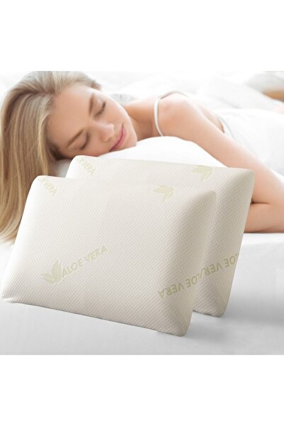 Heyner Visco Aloevera Yastık 2'li Paket Çift Kişilik 50x70