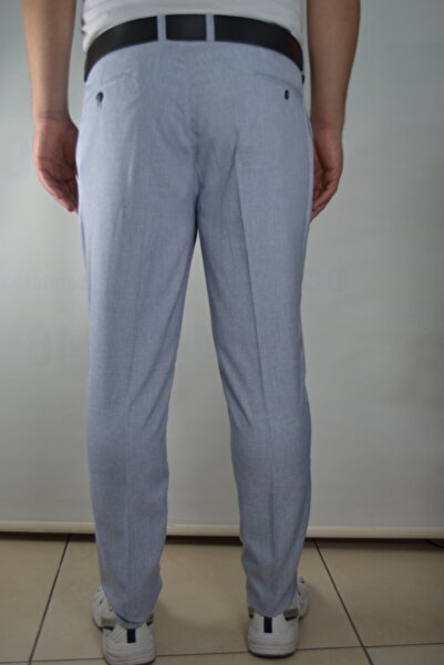 Bomonti Чоловічі бавовняні штани Slim Fit у смужку