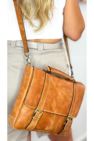 Tuvita Collection Bodrum %100 Gerçek Deri El Yapımı Kadın Erkek Unisex Postac...