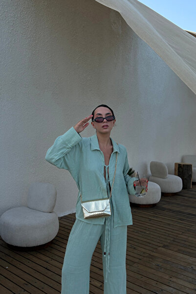 Mortanya Γυναικεία τσάντα ώμου Clarke Croco με σχέδιο - Μακρύ λουράκι αλυσίδας