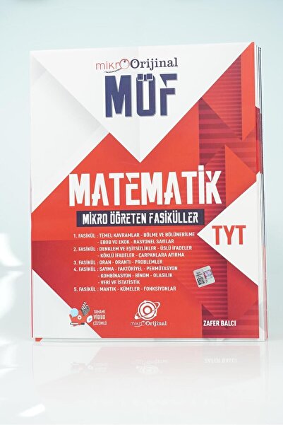 Orijinal Yayınları MİKRO ORİJİNAL TYT MÖF SET MATEMATİK
