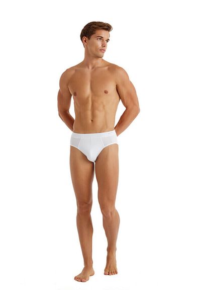 Blackspade Ανδρικά Slip Panties 2 Pack Loose Fit 9625 - Λευκό