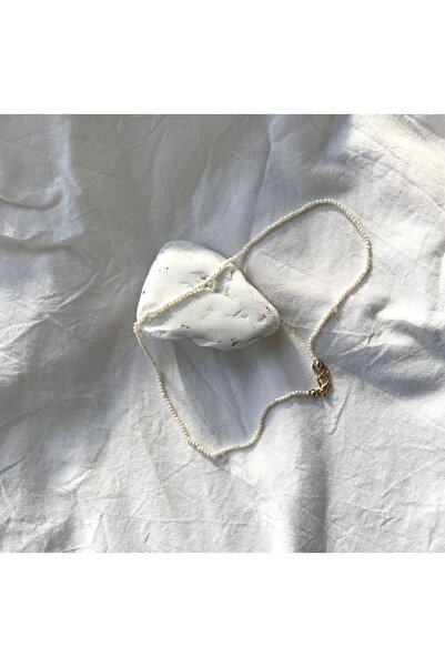 babel Gerçek Kum İnci Kadın Kolye