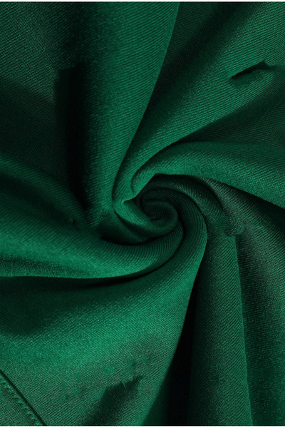 Benisengiydir Green Oversize Hooded Women's Sweatshirt - Basic