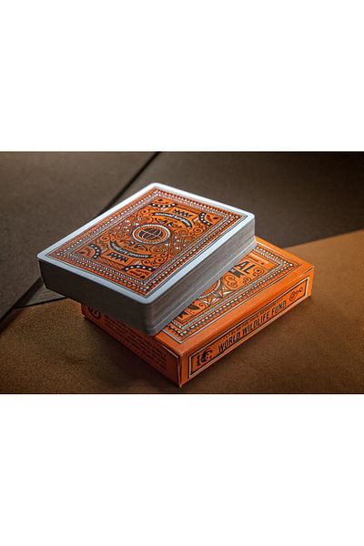 Theory11 Beatles Orange Gaming Card