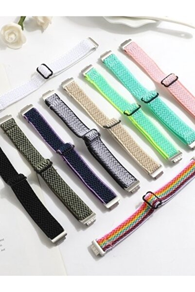 Markacase Fitbit Charge 5 Elastik  Örgü Watch Kordon