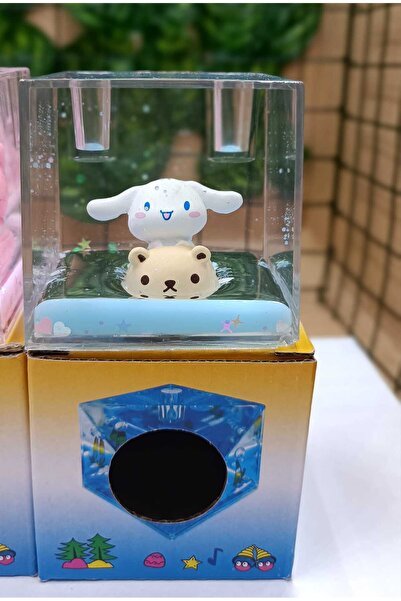 Meyra Accessories sanrio kawaii figürlü içi sulu renkli masa üstü kalemlik en özel sevgili öğretmen hediyesi 1adet