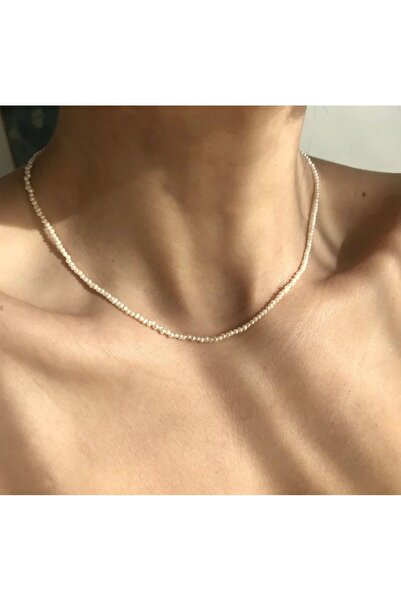 babel Gerçek Kum İnci Kadın Kolye