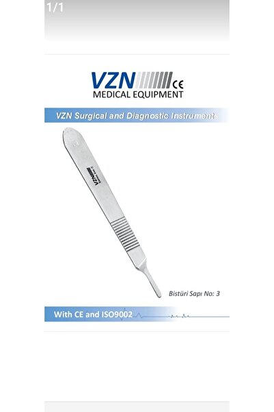 VZN Bistüri sapı 3 No ( 2 Adet)