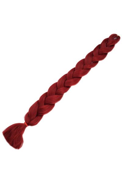 X-Pression Mina Wig - 100 Gr. Synthetic Braiding Hair X Pression, Light Red