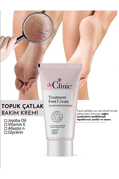 Dr. Clinic Topuk Çatlak Bakım Kremi 50 ml