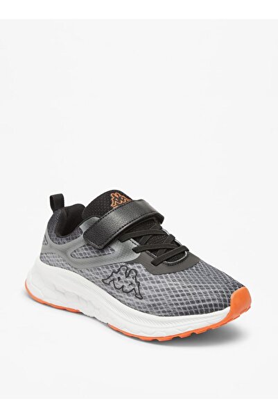 Kappa حذاء رياضي للأولاد بتفاصيل من الدانتيل بألوان متعددة مع قفل بخطاف وحلقة