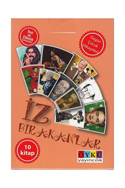 Delidolu Yayınları Öykü Yayıncılık   iz Bırakanlar Seti 10 Kitap 4. Sınıf
