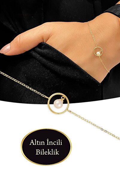 Hepimitu Altın Inci Bileklik